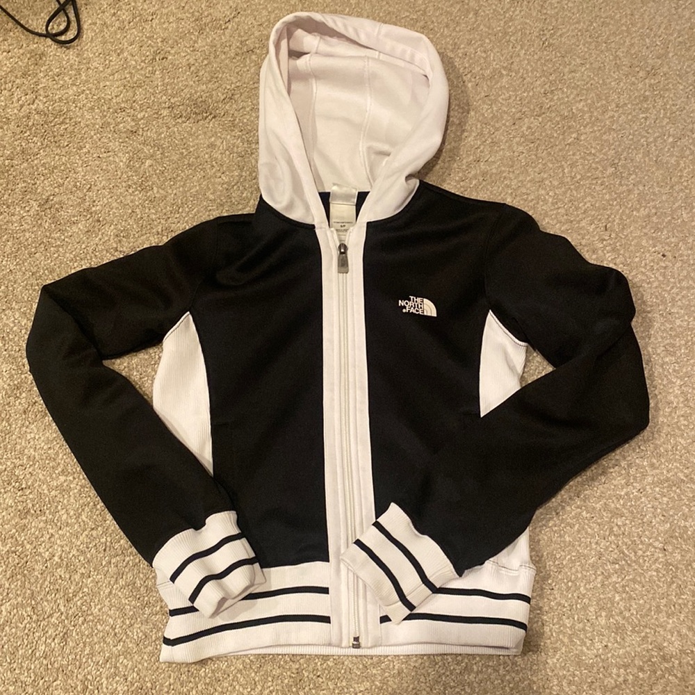 North face zip up jacket